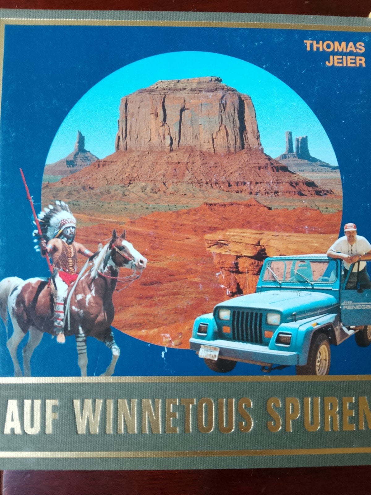 auf Winnetous Spuren - Thomas Jeier - Winnetou, Ophalen of Verzenden, Zo goed als nieuw, Thomas Jeier