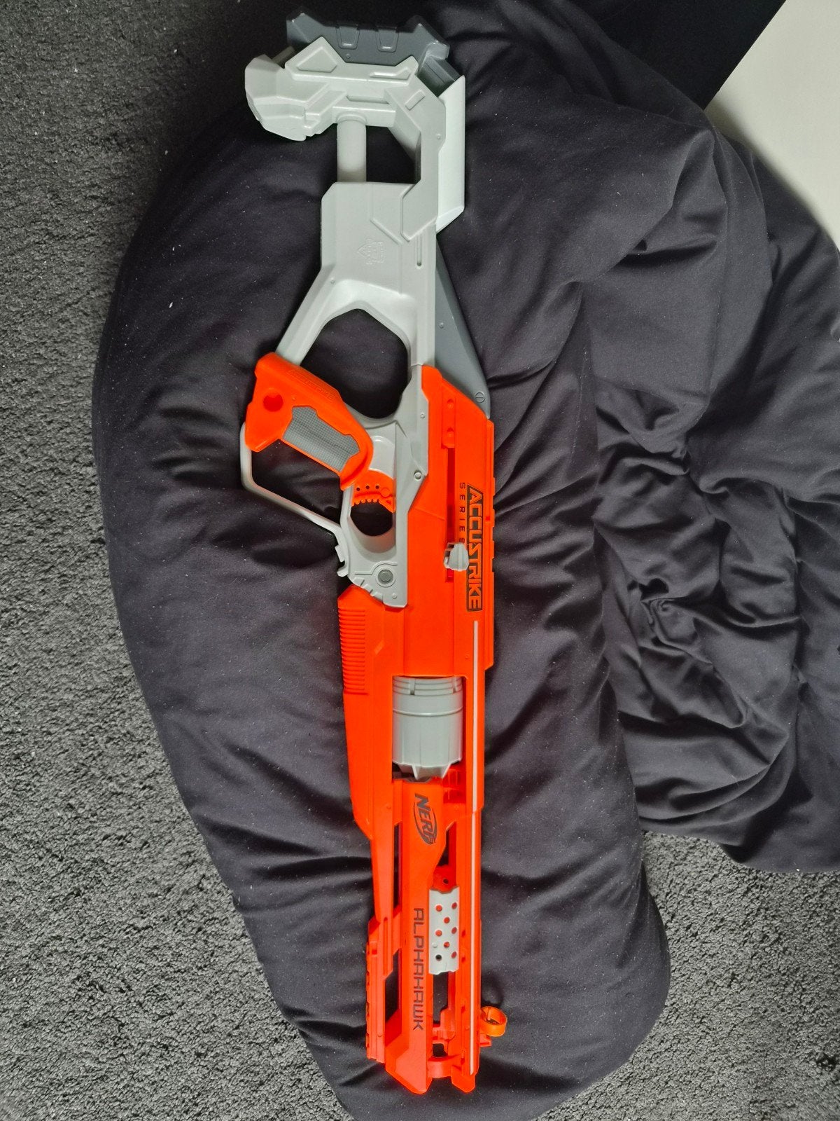 Nerf Accustrike Alphahawk Blaster, Kinderen en Baby's, Speelgoed | Buiten | Actiespeelgoed, Ophalen, Gebruikt