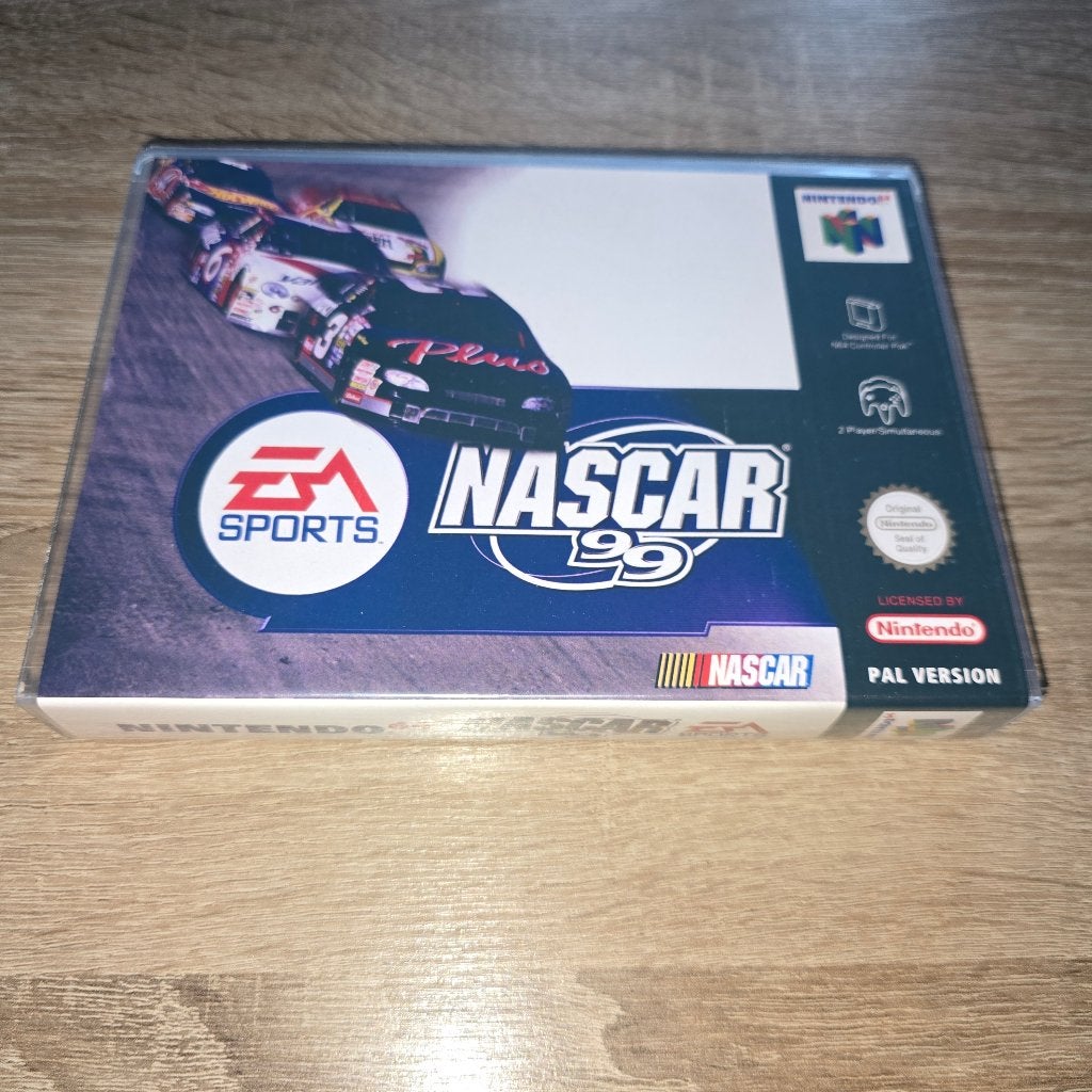 Nascar 99 N64 Game case, Spelcomputers en Games, Avontuur en Actie, Verzenden, 1 speler, Zo goed als nieuw