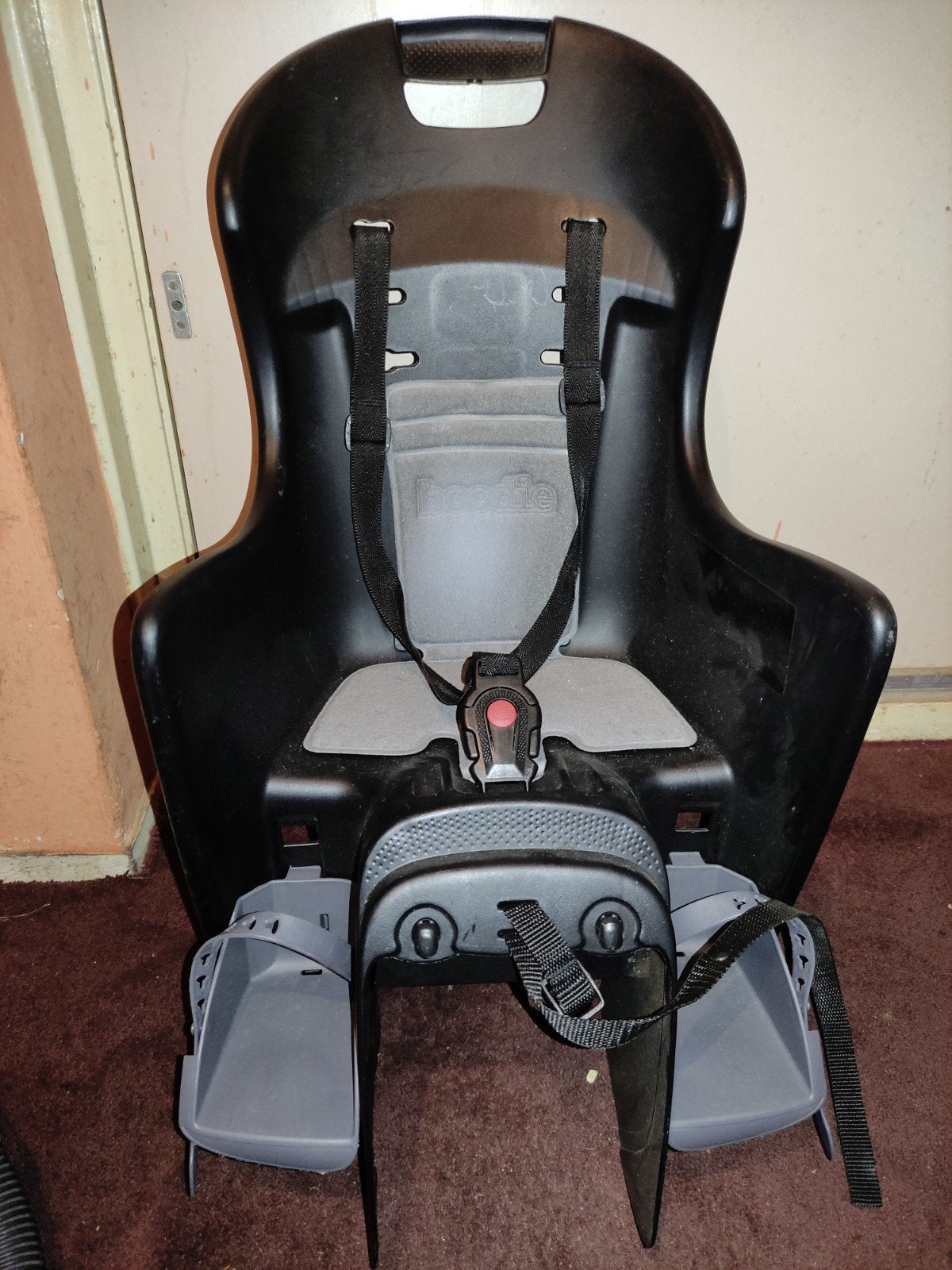 Kinderzitje fietsstoeltje Polysport Boodie, 15 t/m 25 kg, Achterzitje, Ophalen of Verzenden, Polisport