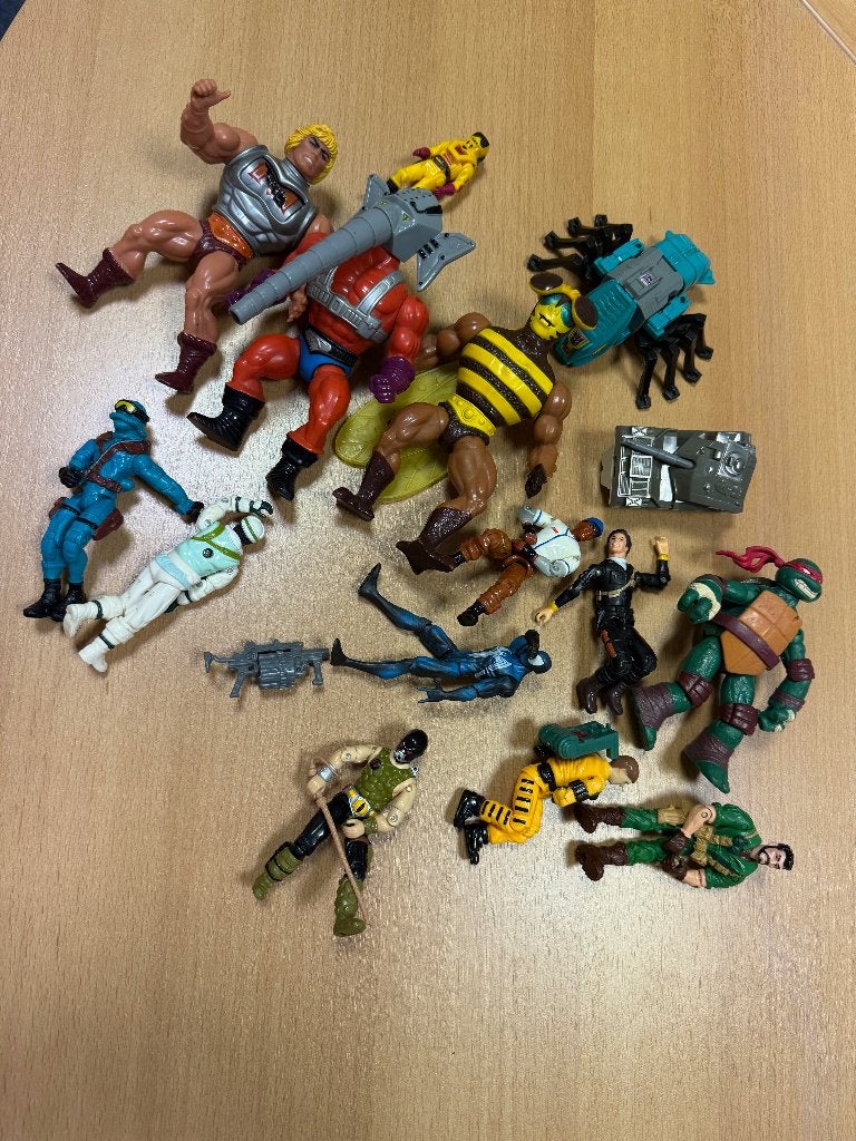 Diverse actie figuurtjes o.a  GI Joe, Ophalen of Verzenden, Gebruikt