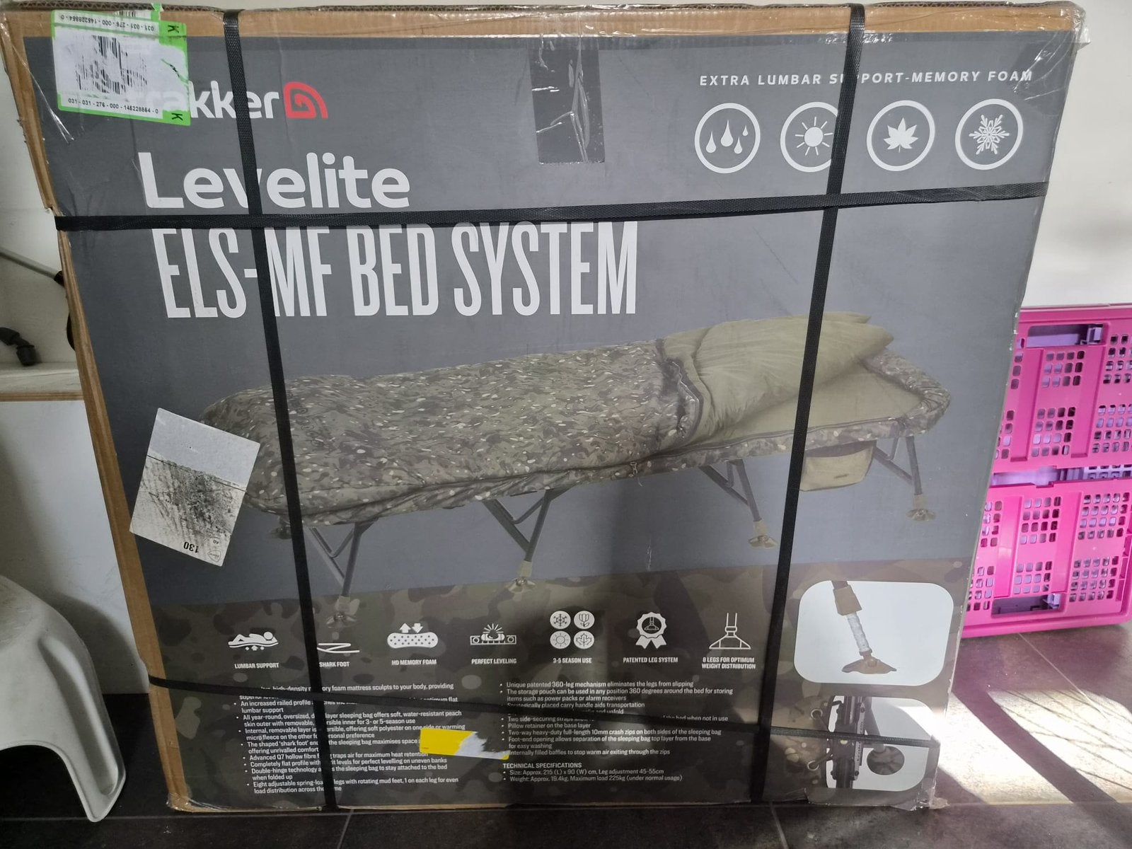 Trakker level lite stretcher nieuw in doos!, Ophalen, Zo goed als nieuw, Overige typen