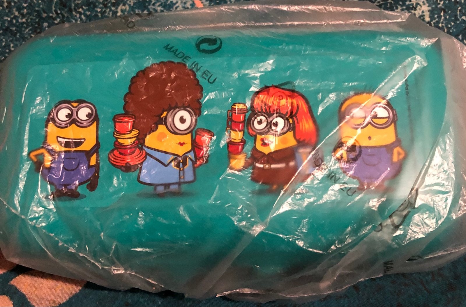 Tupperware Minions lunchbox splinternieuw, Bewaardoos, Nieuw, Ophalen of Verzenden, Met deksel