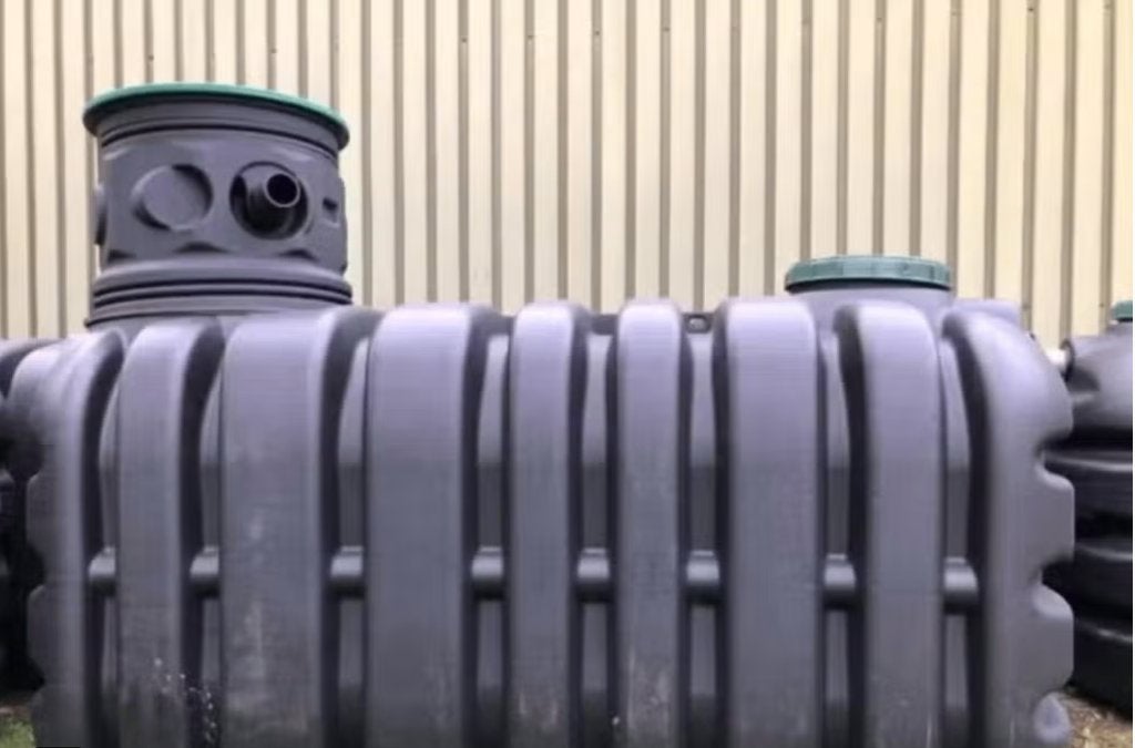 Regenwaterput monoblok 3500 liter hoge, Ophalen, Gebruikt, Pvc, Overige typen