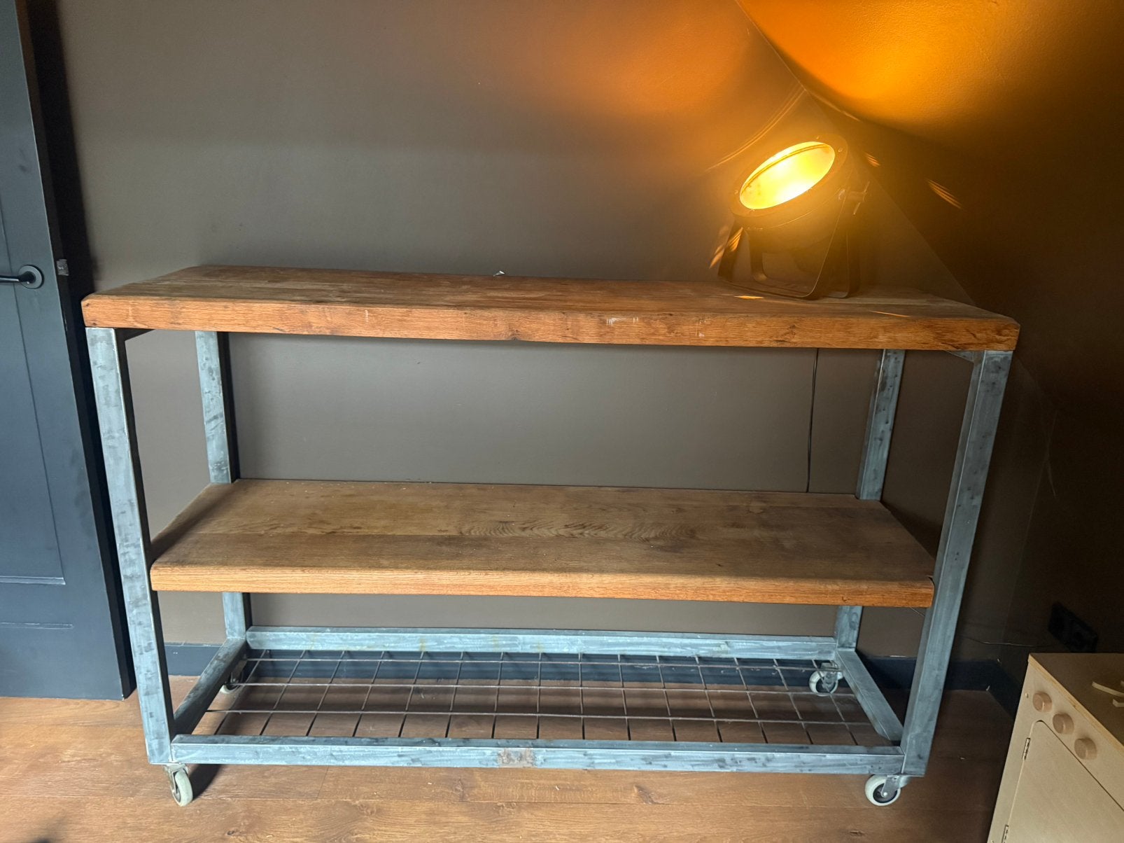 Stellingkast/sidetable/kast, Ophalen, Met plank(en), 150 tot 200 cm, Zo goed als nieuw