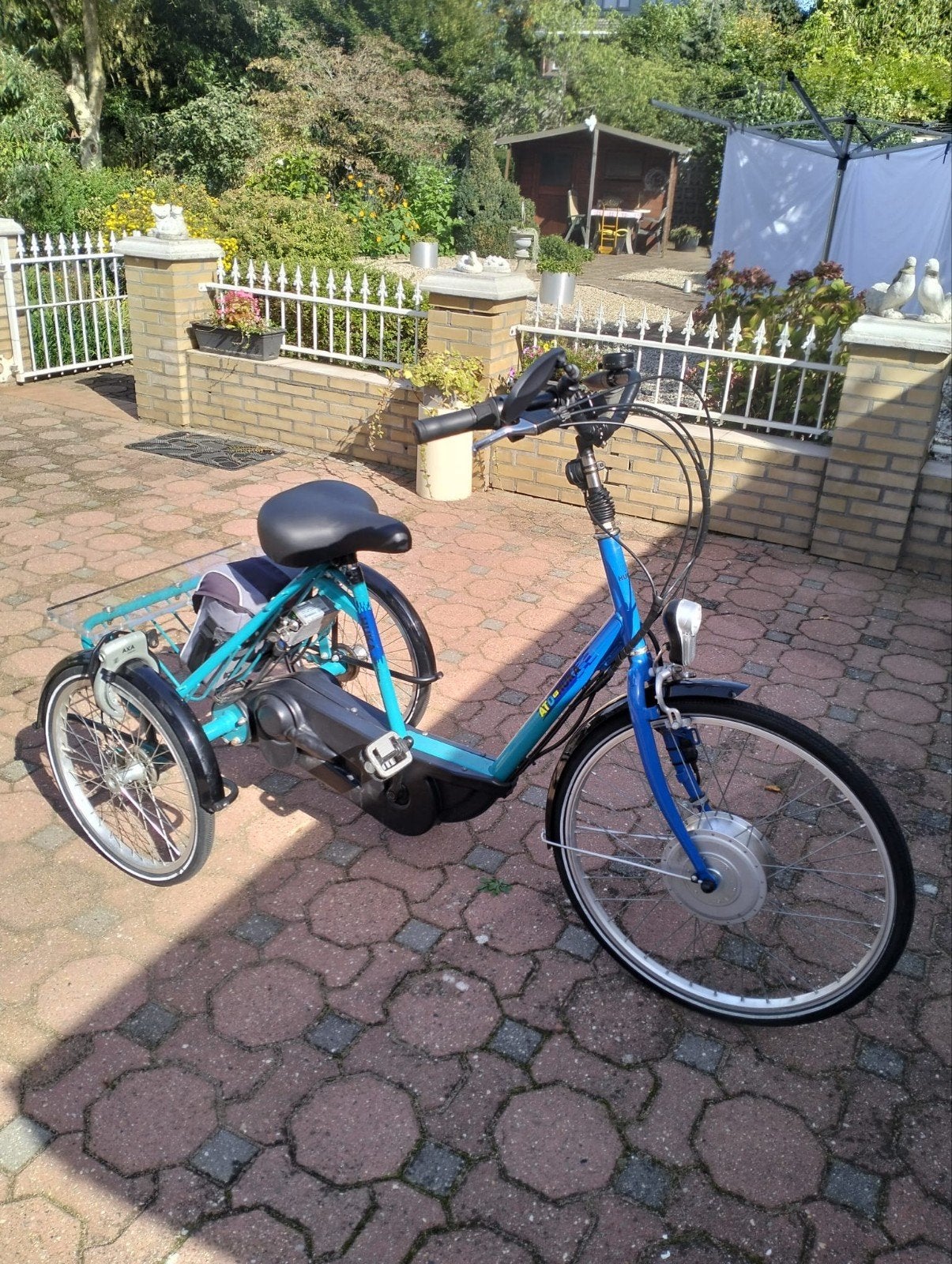 ATD Huka elektrische driewielerfiets, Ophalen, ATD Huka, Gebruikt, Verstelbare zitting