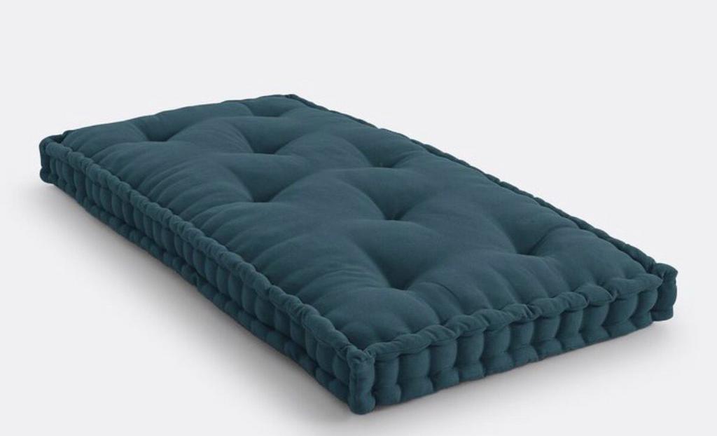 La Redoute Grondmatras Blauw Panama 190x90, Ophalen, Zo goed als nieuw