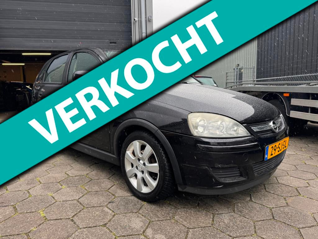Opel Corsa 1.2-16V Silverline - 1e Eigenaar - 5 Deurs - Airc, Voorwielaandrijving, Gebruikt, 4 cilinders, Stoelverwarming