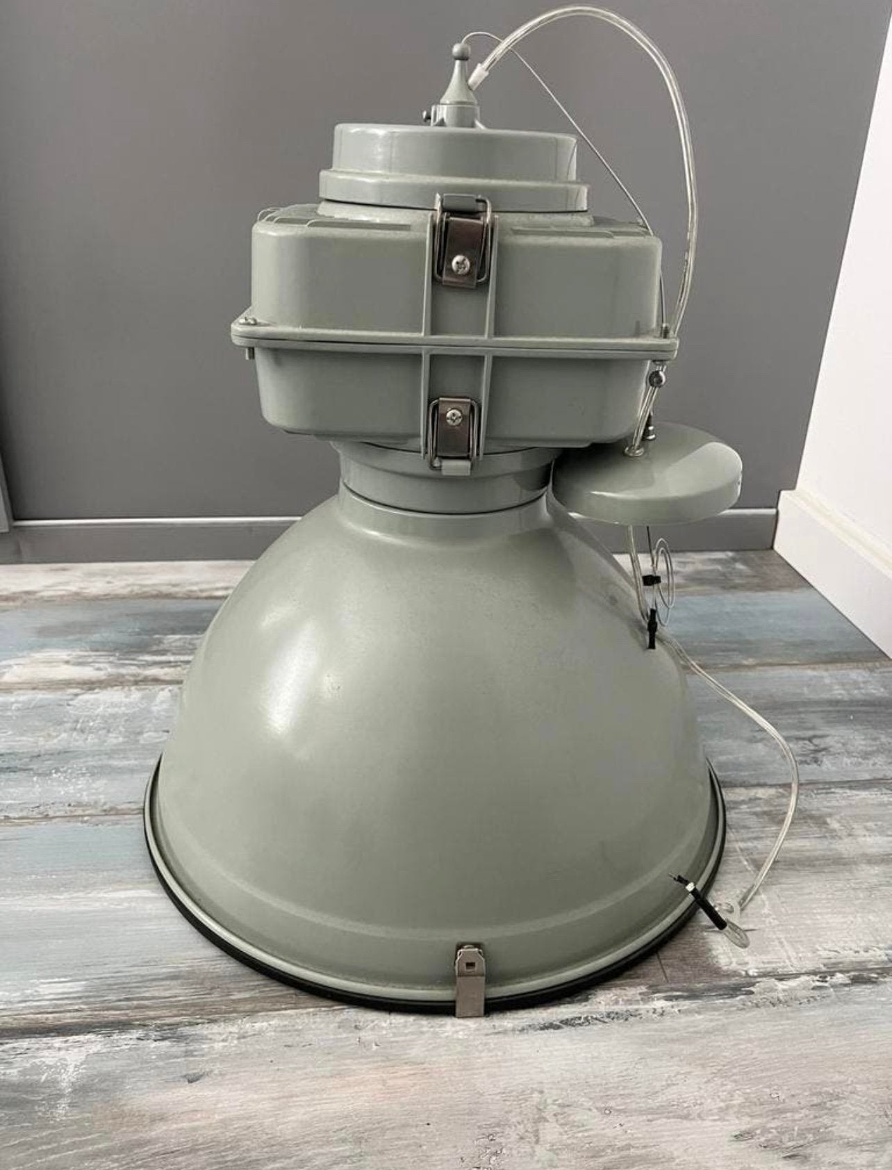 Hanglamp in perfecte staat, Ophalen of Verzenden, Zo goed als nieuw, Kunststof, Industrieël