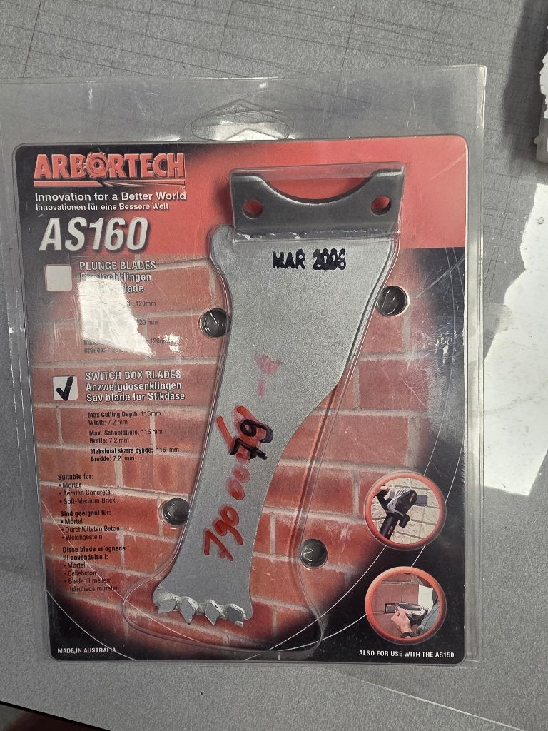 Arbortech AS160 zaagblad 115 m/m, Ophalen of Verzenden, Nieuw