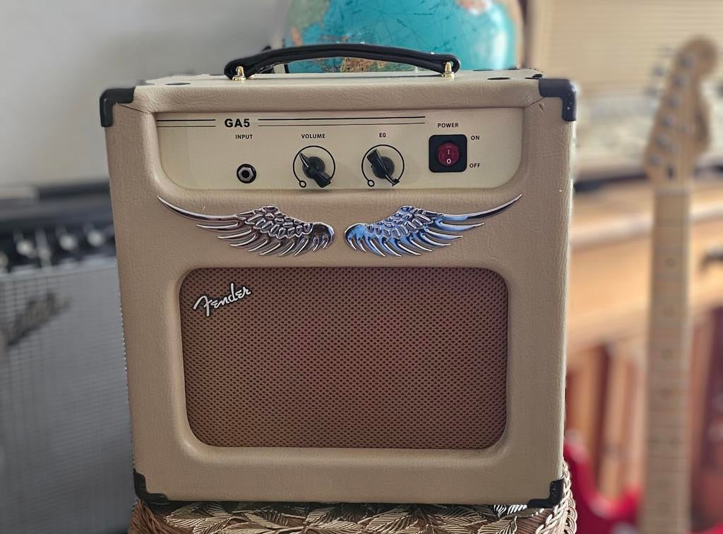 Buizenversterker 5 watt - nieuwe buizen!, Ophalen, Zo goed als nieuw, Minder dan 50 watt