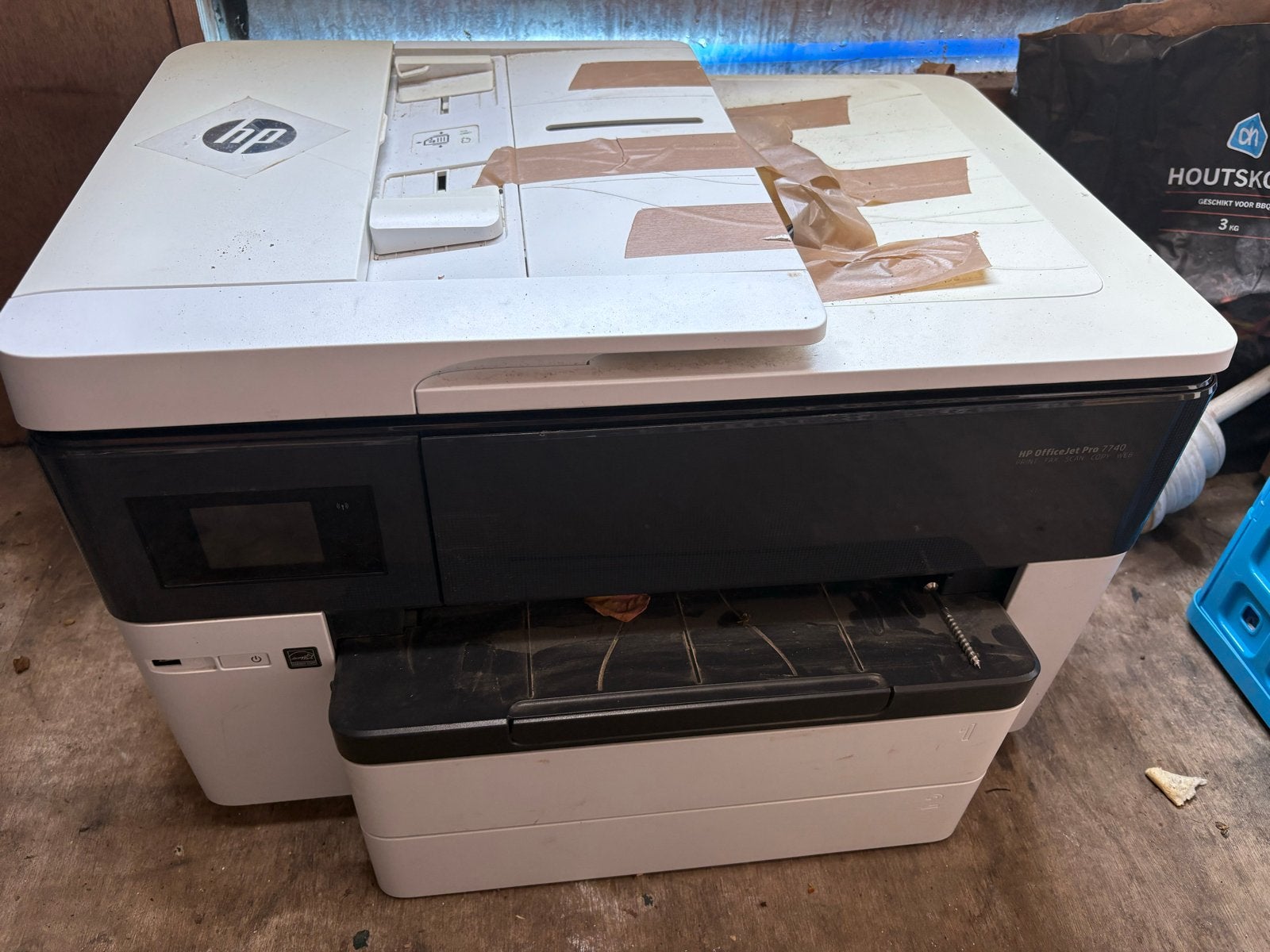 HP OfficeJet Pro 7740 A3 All-in-One Printer, Ophalen, Gebruikt, Inkjetprinter, All-in-one