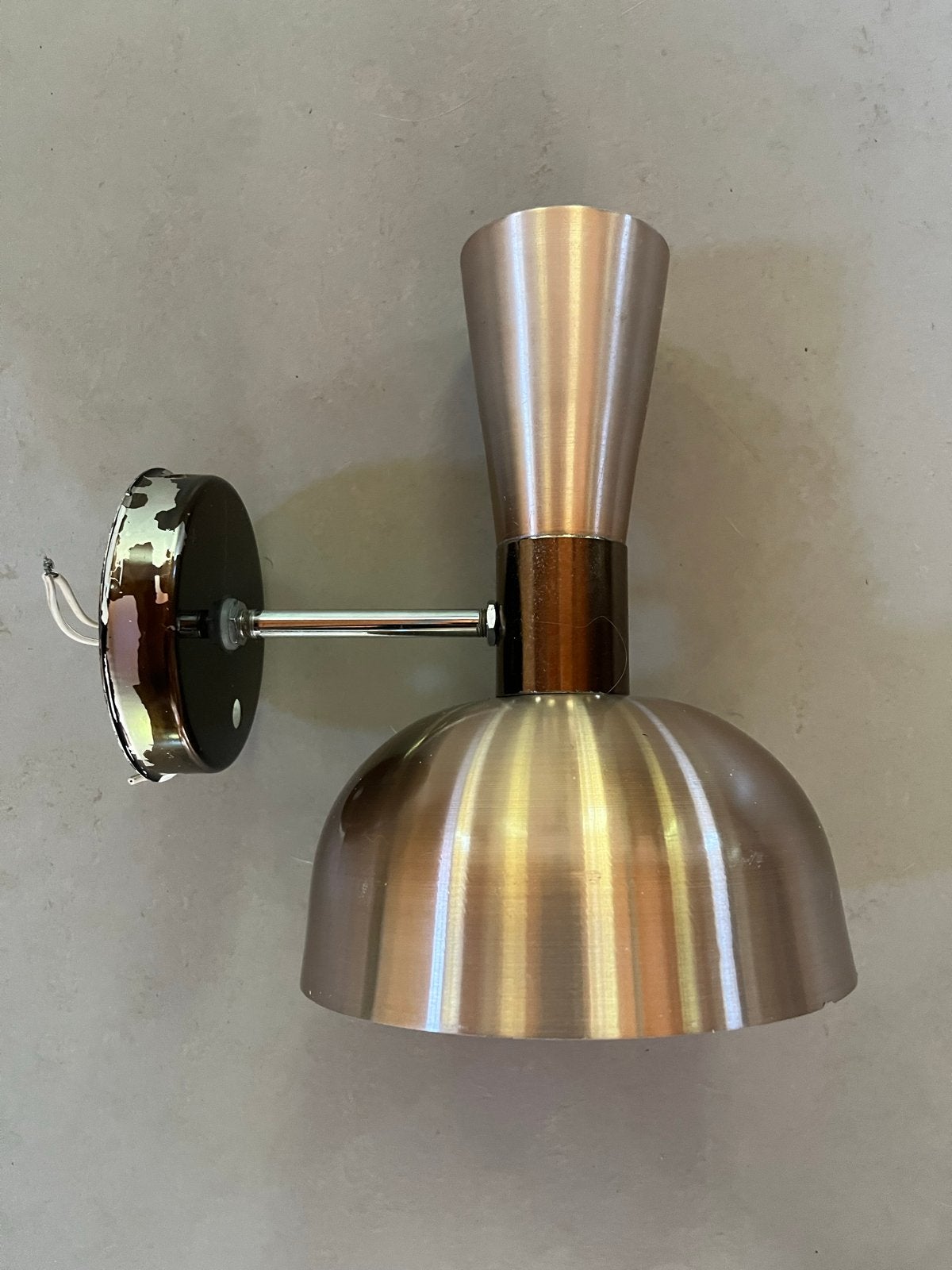 Herda Diabolo wandlamp, Huis en Inrichting, Lampen | Wandlampen, Gebruikt, Oranje, Overige fittingen, Ophalen of Verzenden