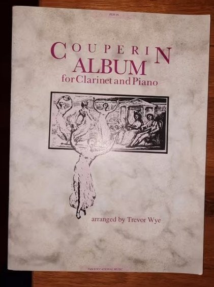 klarinet, piano: Couperin album-netjes, Muziek en Instrumenten, Bladmuziek, Klarinet, Gebruikt, Ophalen of Verzenden, Artiest of Componist
