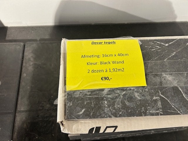 Decor Tegels, Nieuw