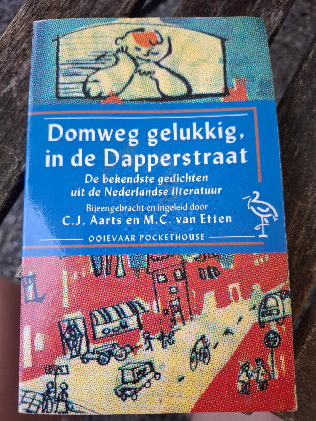 Domweg gelukkig, in de Dapperstraat - Nederlandse poëzie, Ophalen of Verzenden, Gelezen, C.J. Aarts en M.C. van Etten, Meerdere auteurs