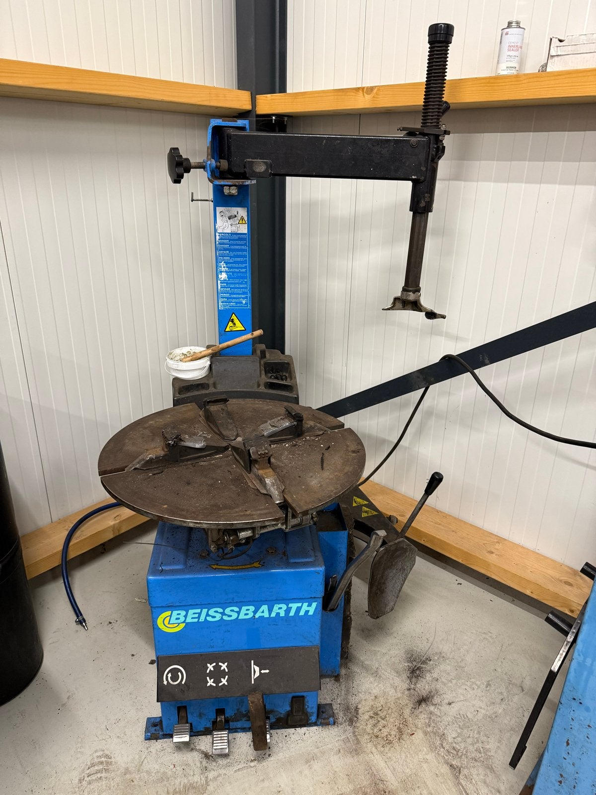 Beissbarth banden de/montage machine 400V, Auto diversen, Ophalen, Gebruikt