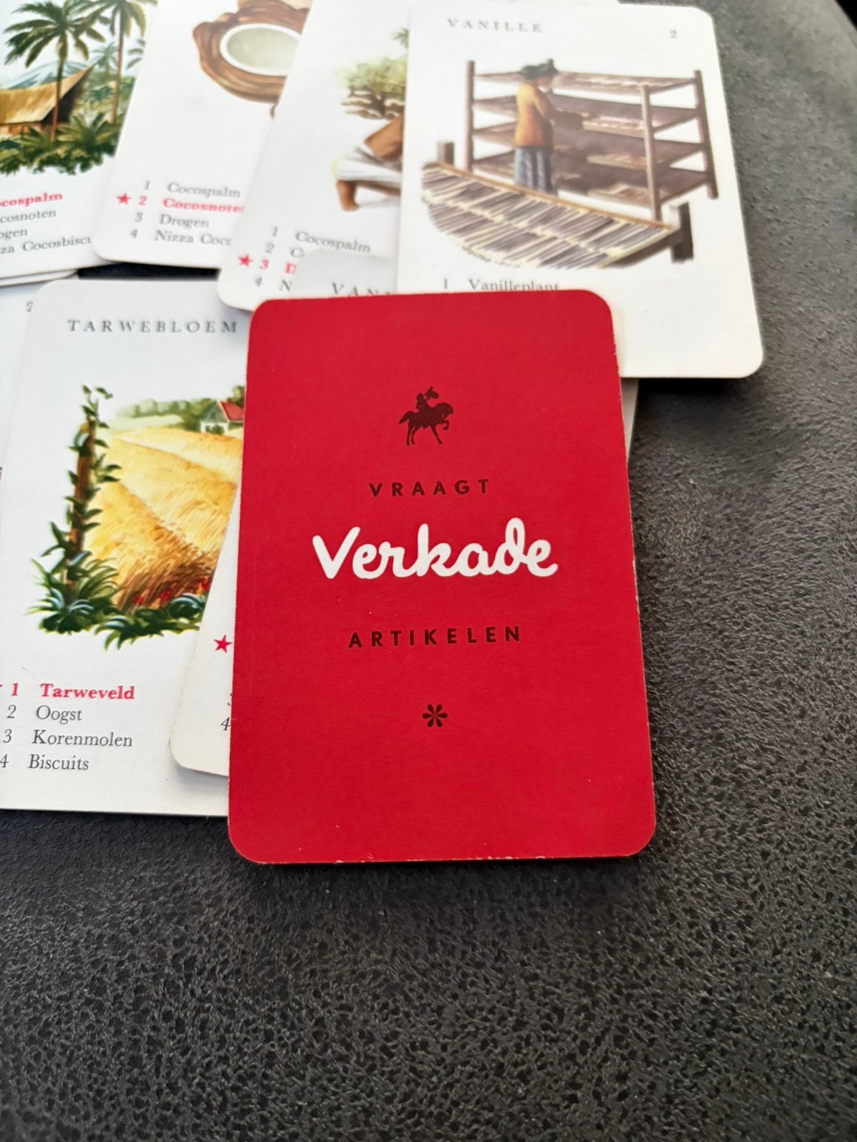 Vintage Verkade kwartetspel (2stuks), Ophalen of Verzenden, Gebruikt, Kwartet(ten)