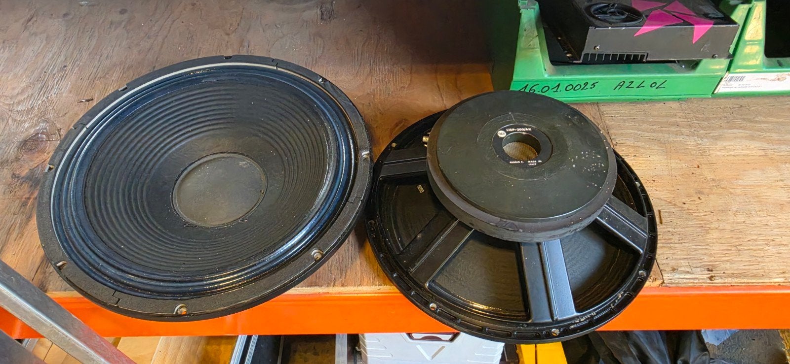 RCF 15 inch woofer defect., Ophalen, Subwoofer, Overige merken