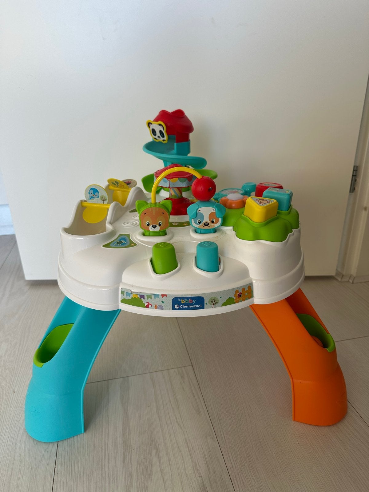 Clementoni Baby Clementoni Speeltafel met Ballenbaan, Kinderen en Baby's, Ophalen, Zo goed als nieuw, Overige typen, Met geluid