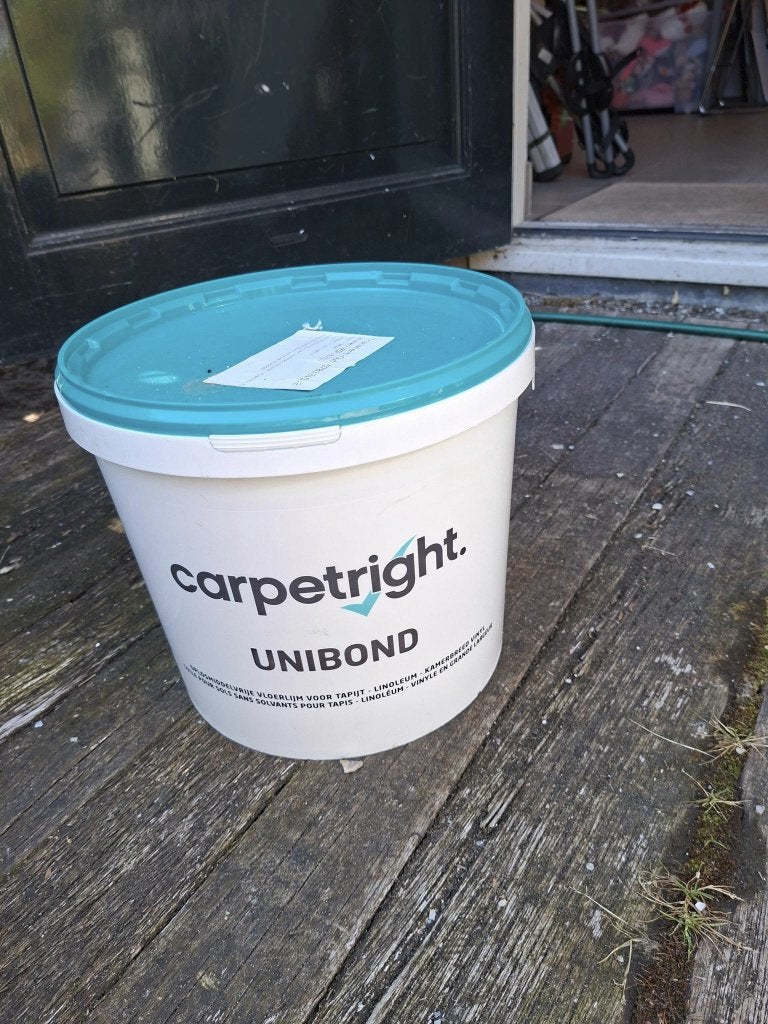 Carpetright Unibond Vloerlijm - 17 kg, Ophalen, Kunststof, 50 tot 150 cm, Overige typen