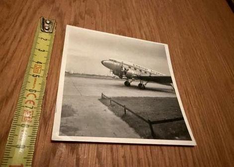 Foto Douglas DC-3 Dakota Channel Airways, Verzamelen, Ophalen of Verzenden, Gebruikt, Kaart, Foto of Prent