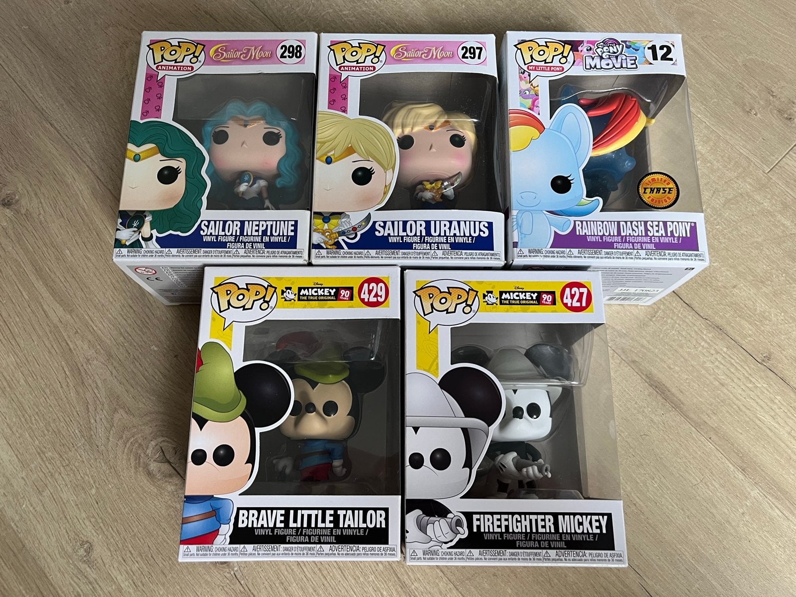 Funko Pop! Collectie: Sailor Moon, My Little Pony, Mickey, Ophalen, Nieuw