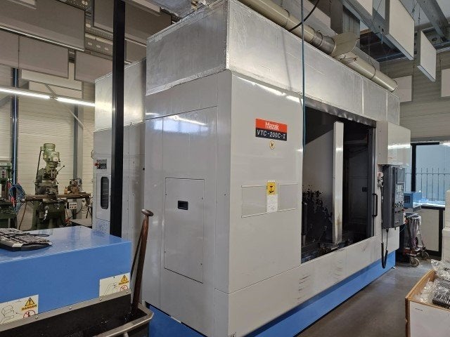 freesbank Mazak VTC-200C-II - Mazatrol 640 M, Ophalen, Gebruikt, Elektrisch, Overige soorten