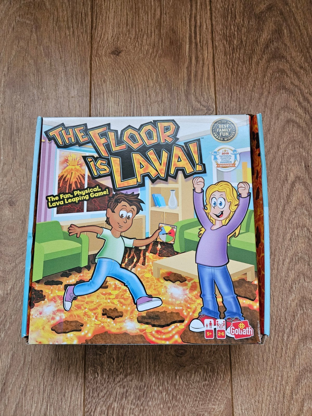 Spel: the floor is lava, Ophalen, Zo goed als nieuw, Goliath