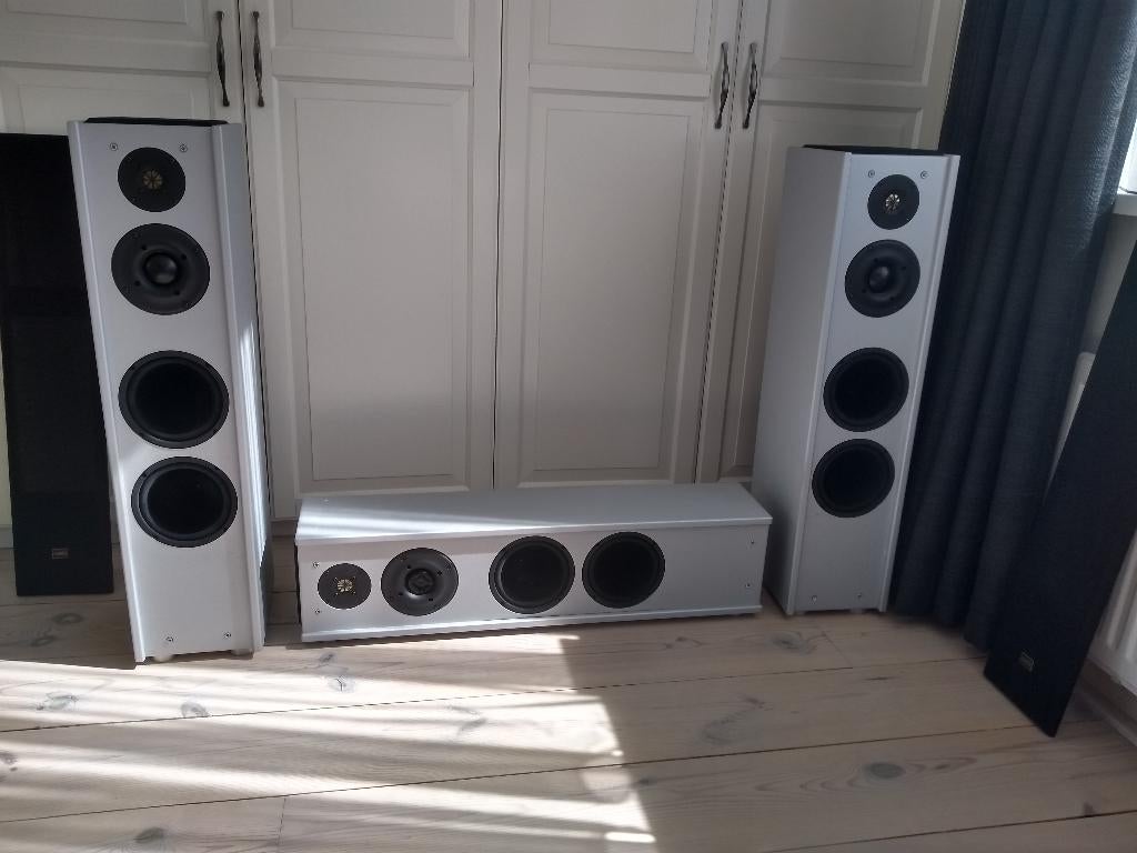 Pied Piper home theater boxen ., Audio, Tv en Foto, Luidsprekers, Overige typen, Zo goed als nieuw, 60 tot 120 watt, Ophalen
