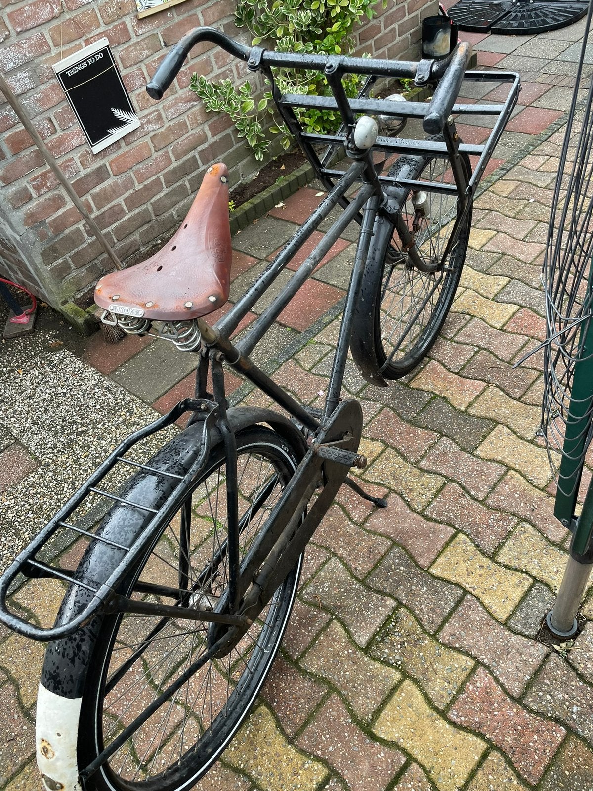 Gazelle Transportfiets, Fietsen en Brommers, Fietsen | Oldtimers, 59 cm of meer, Ophalen of Verzenden, Terugtraprem, Jaren '50