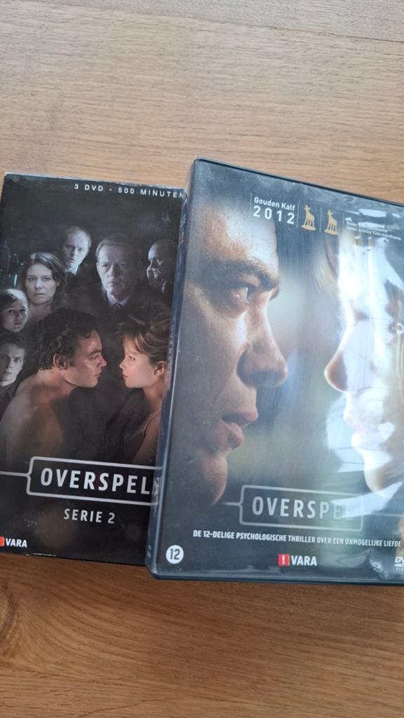 Overspel Serie 2 & De 12-delige psychologische thriller DVD, Ophalen of Verzenden