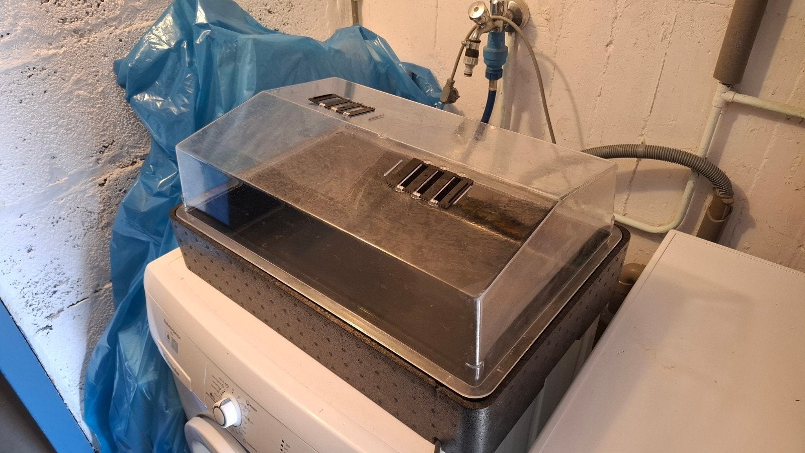 Propagator met verwarming, Ophalen of Verzenden, Gebruikt