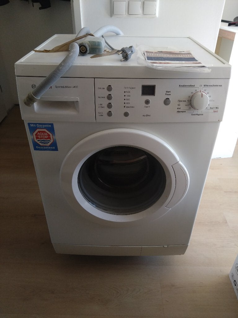 Bosch Wasmachine WAE283S0, Ophalen, Gebruikt, Voorlader, 85 tot 90 cm