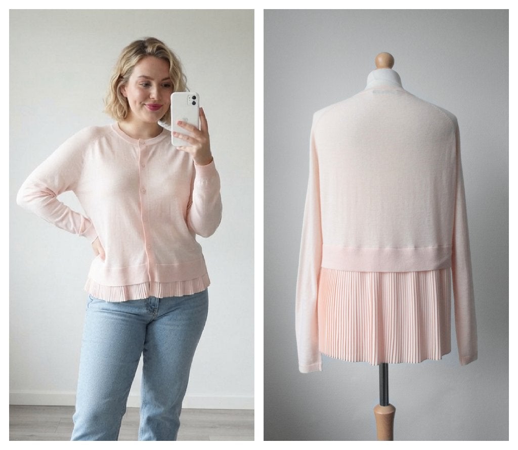 FFC - prachtig vest met cashmere - lichtroze - Maat XL, Verzenden, Maat 46/48 (XL) of groter, Roze, FFC