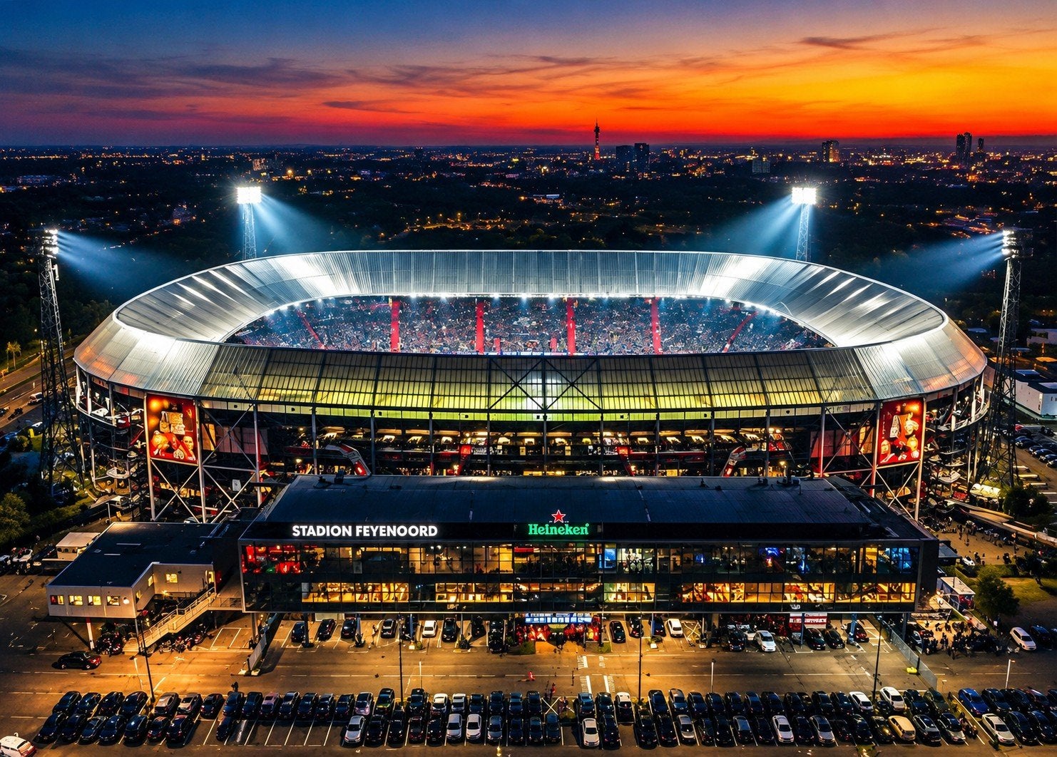 Feyenoord - Porto vak U, Tickets en Kaartjes, Losse kaart, Eén persoon, November, Europa of Champions League