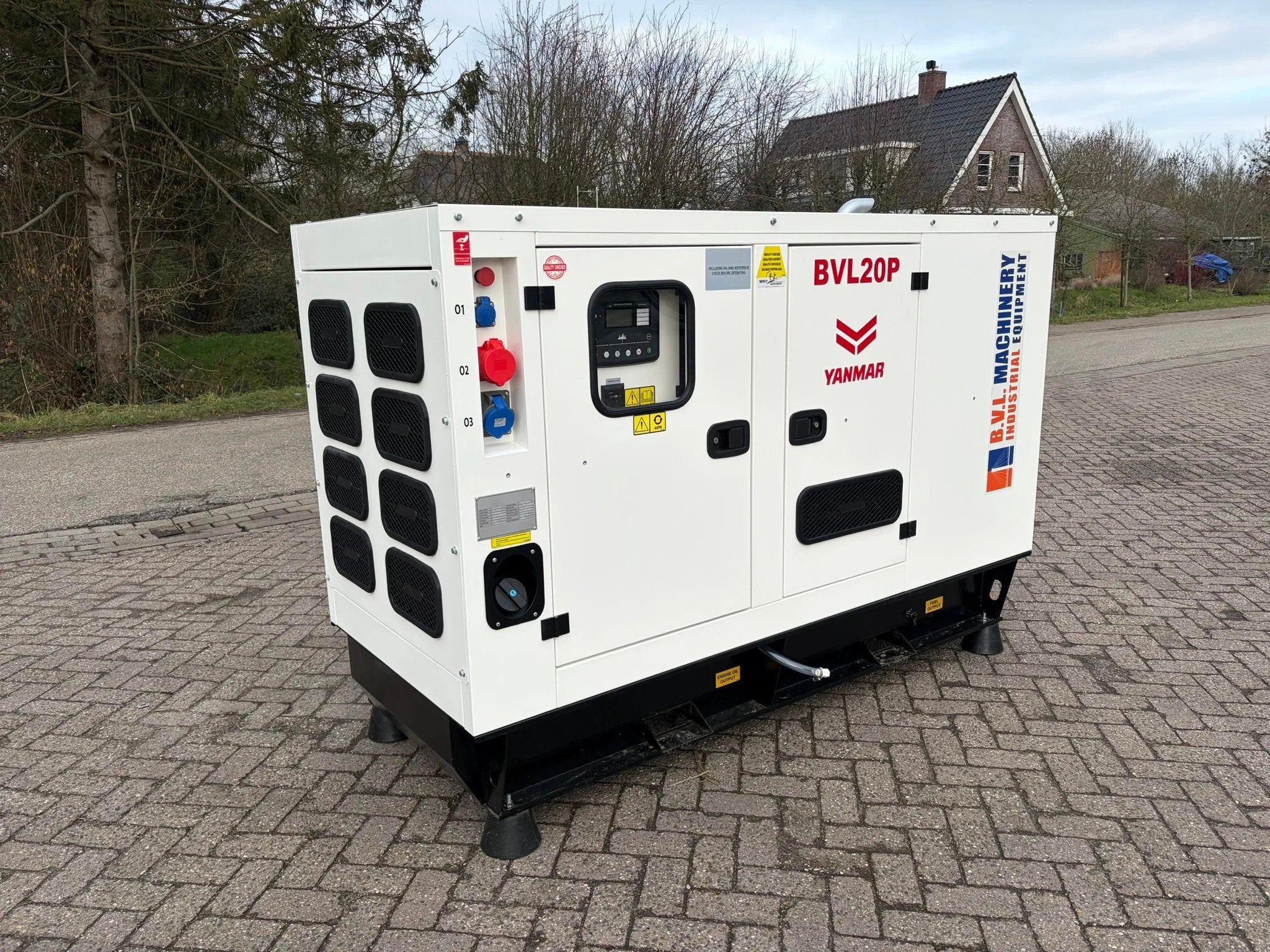 Yanmar 20 kVA Leroy Somer aggregaat generatorset nieuw