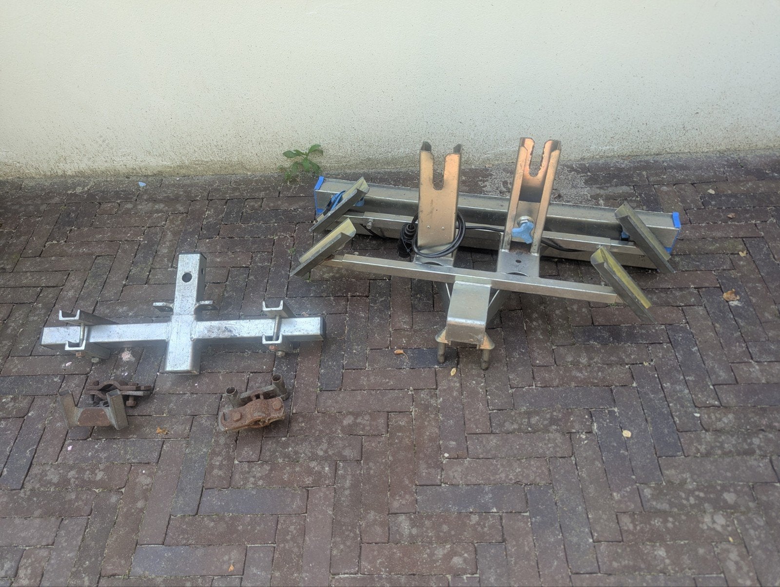 Twinny Load fietsendrager voor op de dissel, Auto diversen, Fietsendragers, Gebruikt, Fietsendrager-accessoire, 2 fietsen, Ophalen