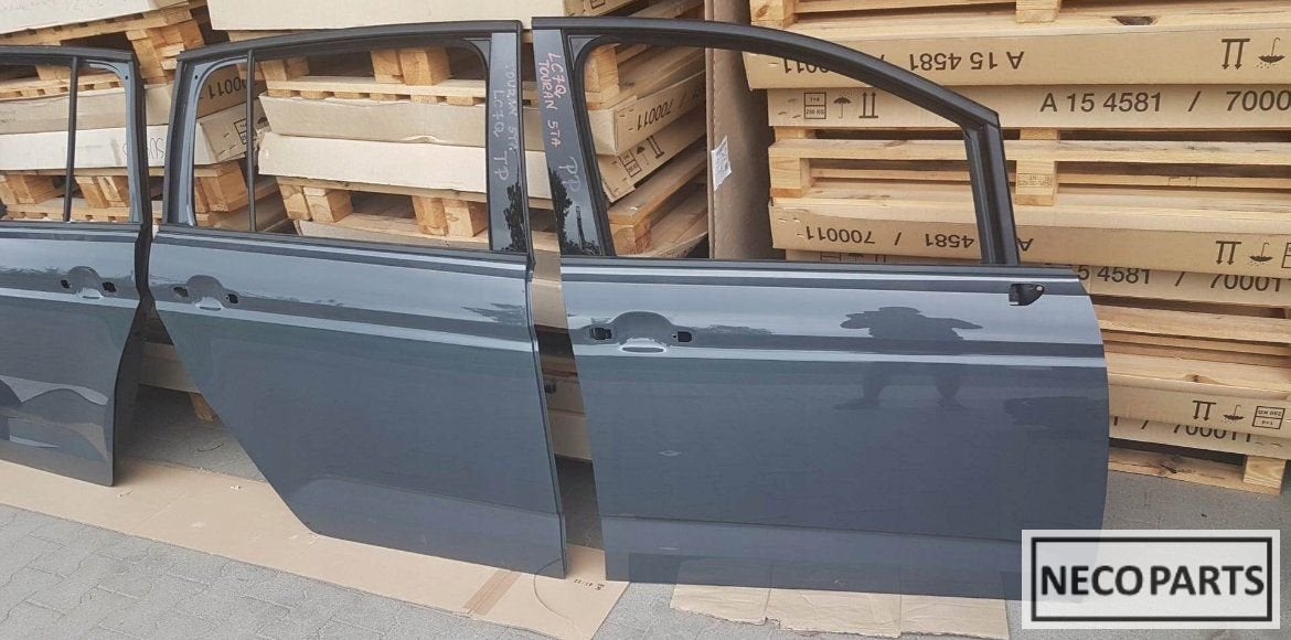 VW TOURAN 5TA DEUR DEUREN PORTIER PORTIEREN KLEUR LC7Q !!, Gebruikt, -, Volkswagen, -