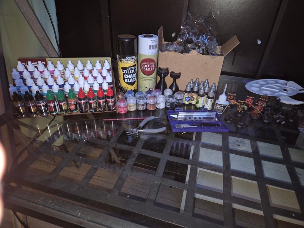 Warhammer 40K Starterset: Figuren, Verf & Gereedschap, Ophalen, Gebruikt, Figuurtje(s), Warhammer 40000