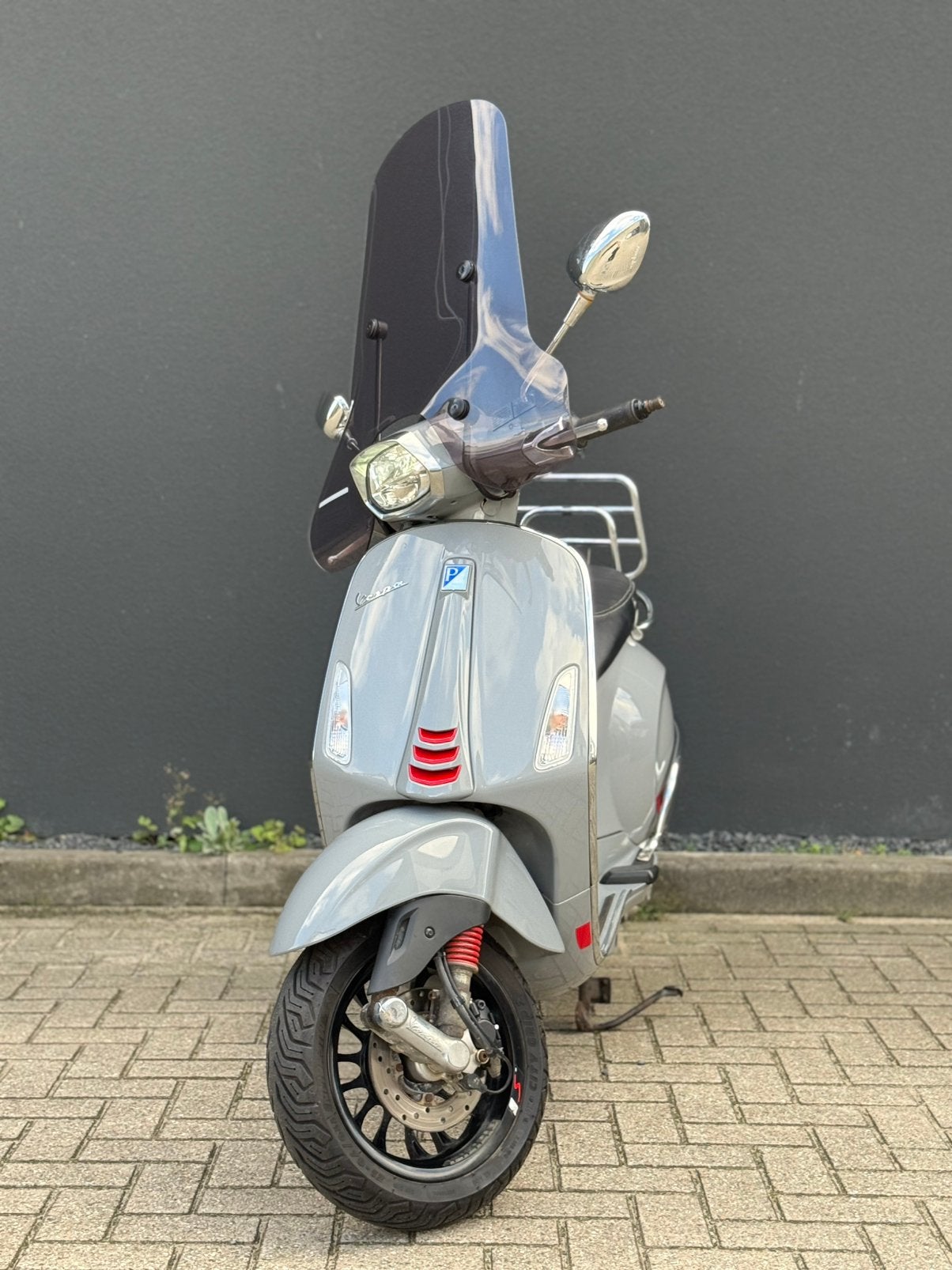 Vespa Sprint iGET 2019 Nardo Grey 2e EIGENAAR, Ophalen, Maximaal 45 km/u, Vespa S, Zo goed als nieuw