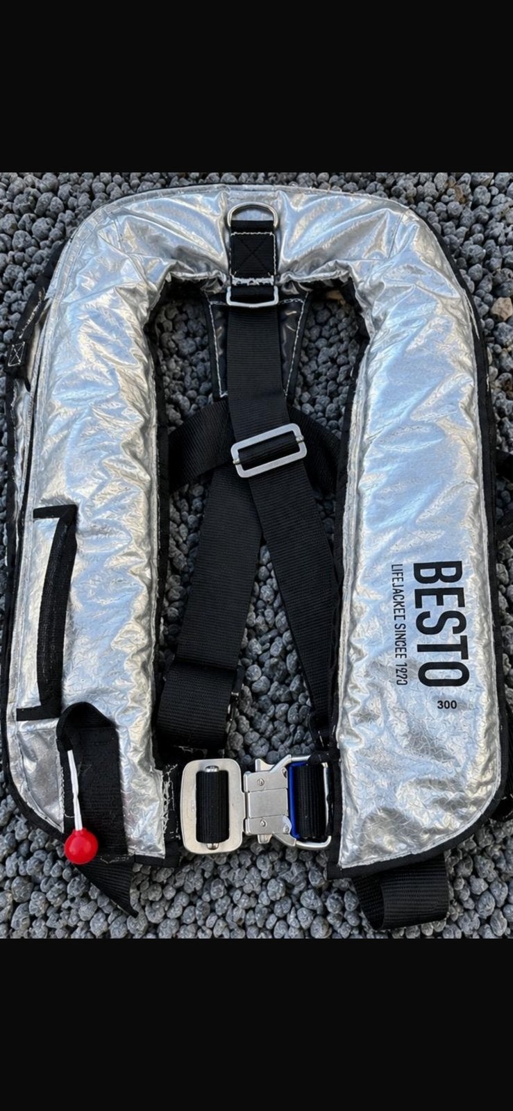 Besto 300n automatische  reddingsvesten off-shore, Watersport en Boten, Ophalen, Zo goed als nieuw, Dame of Heer, Reddingsvest of Zwemvest
