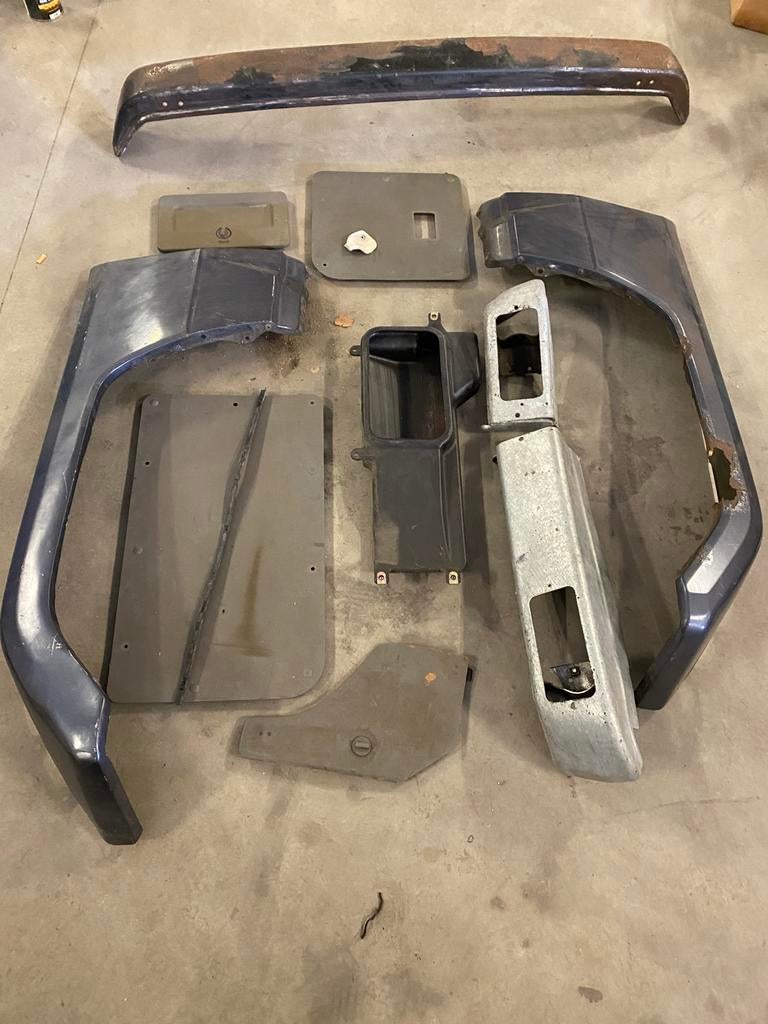 Toyota land cruiser 73 70 serie spatbord bumperrs onderdelen, Auto-onderdelen, Ophalen, Voor, Toyota, Spatbord