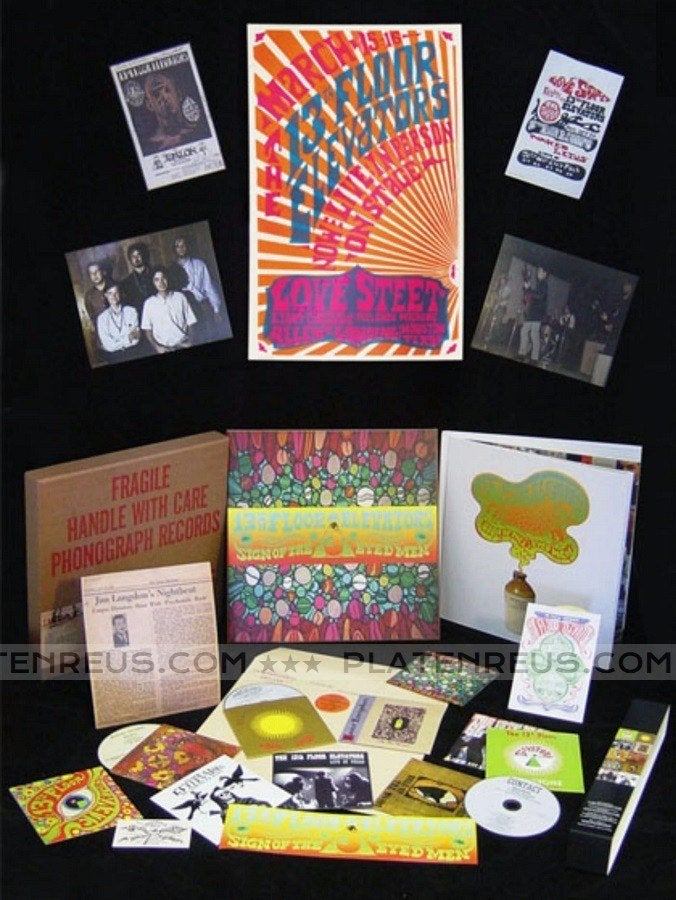 13th Floor Elevators – Sign Of The 3 Eyed Men 10 CD Box Set, Cd's en Dvd's, Cd's | Rock, Inclusief doosje, Ophalen of Verzenden