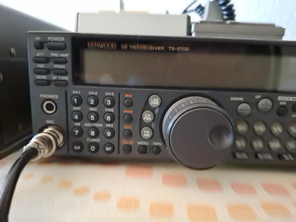 Kenwood TS-570D HF Transceiver - Te Koop Aangeboden, Ophalen of Verzenden, Gebruikt, Zender en Ontvanger