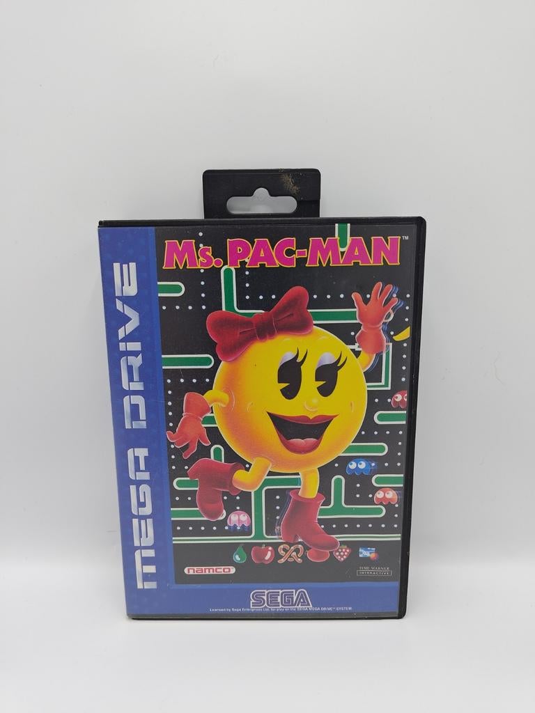 Ms. Pac-Man - Sega Mega Drive (PAL) - CIB, Spelcomputers en Games, Puzzel en Educatief, Gebruikt, 1 speler, Ophalen of Verzenden