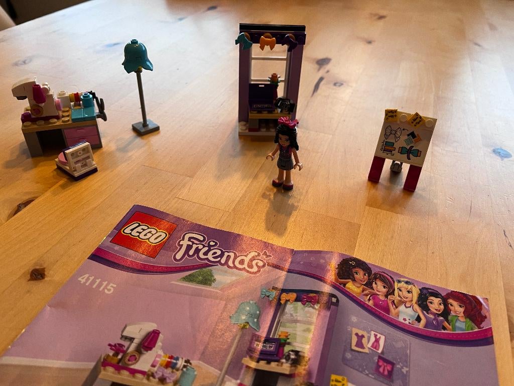 LEGO Friends Emma's Atelier – 41115, Lego, Compleet, Ophalen of Verzenden, Zo goed als nieuw