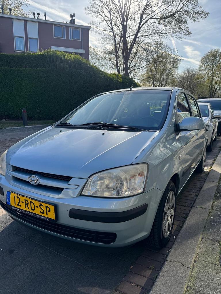 Hyundai Getz 1.3 5DRS 2005 Blauw, Auto's, Hyundai, Voorwielaandrijving, 40 €/maand, 4 cilinders, Blauw
