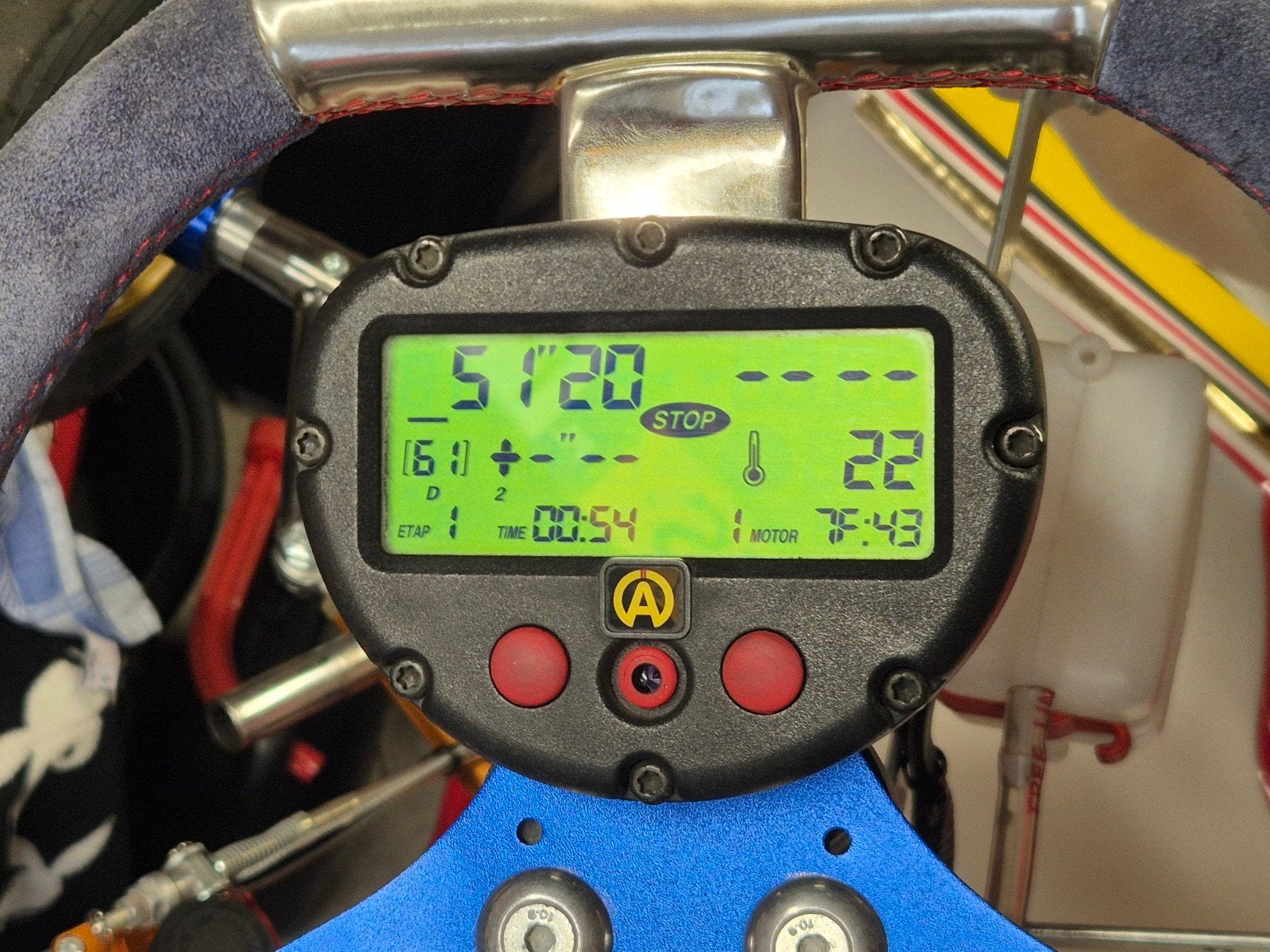 Alfano Pro Laptimer met lus- en temperatuursensor, Ophalen of Verzenden, Gebruikt