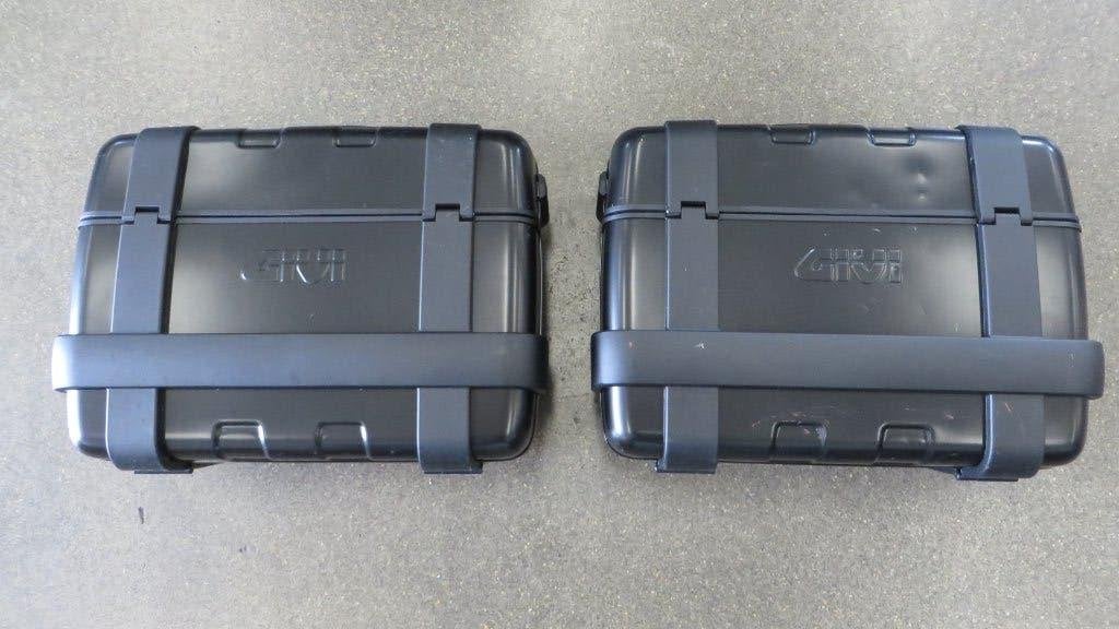 Set GIVI TRK33B  koffers 33 liter zwart, Givi, Www.givi.it, Gebruikt, Ophalen of Verzenden